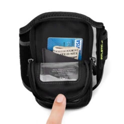 Fitletic | Unisex Forte Running Arm Band -Deals Sportswear Store forte black interior pocket 2