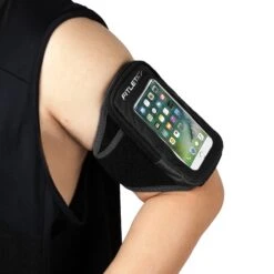 Fitletic | Unisex Forte Running Arm Band -Deals Sportswear Store forte black on arm 2