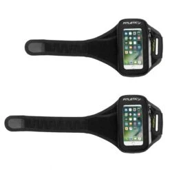Fitletic | Unisex Forte Running Arm Band -Deals Sportswear Store forte black sizes 3