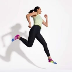 Feetures | Unisex Elite Light Cushion No Show Tab - Pulse Purple -Deals Sportswear Store pulsepurple feetures2